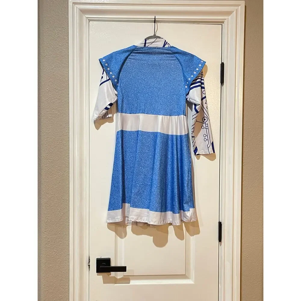 Zombies Addison Halloween Costume Alien Girl Dress Size 140 ( 9-10 years old)